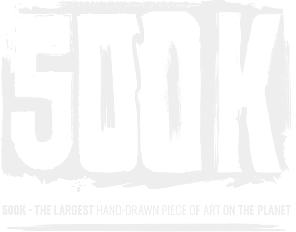 Large 500k.art logo